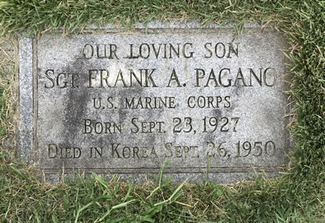 Fran A Pagano's Grave Marker